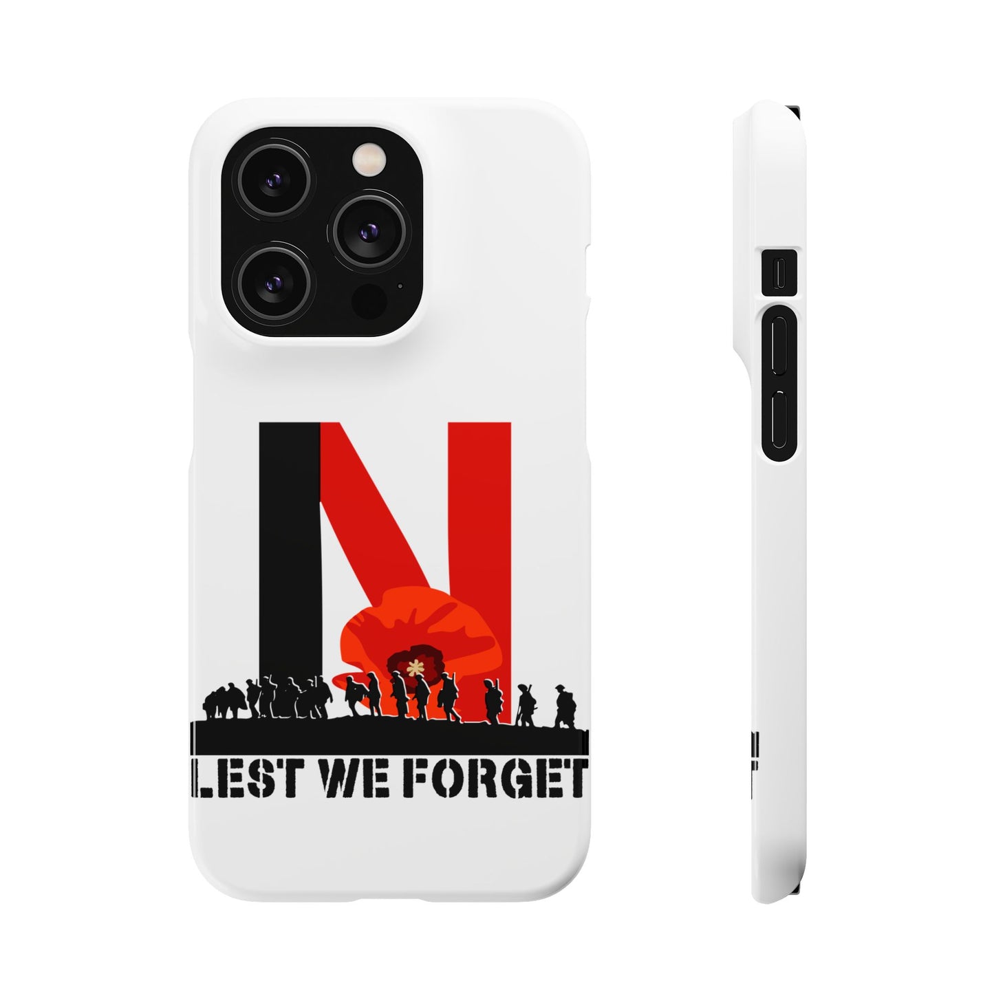 Leeds United "LEST WE FORGET"  Snap Case