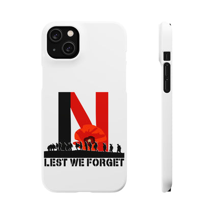 Leeds United "LEST WE FORGET"  Snap Case