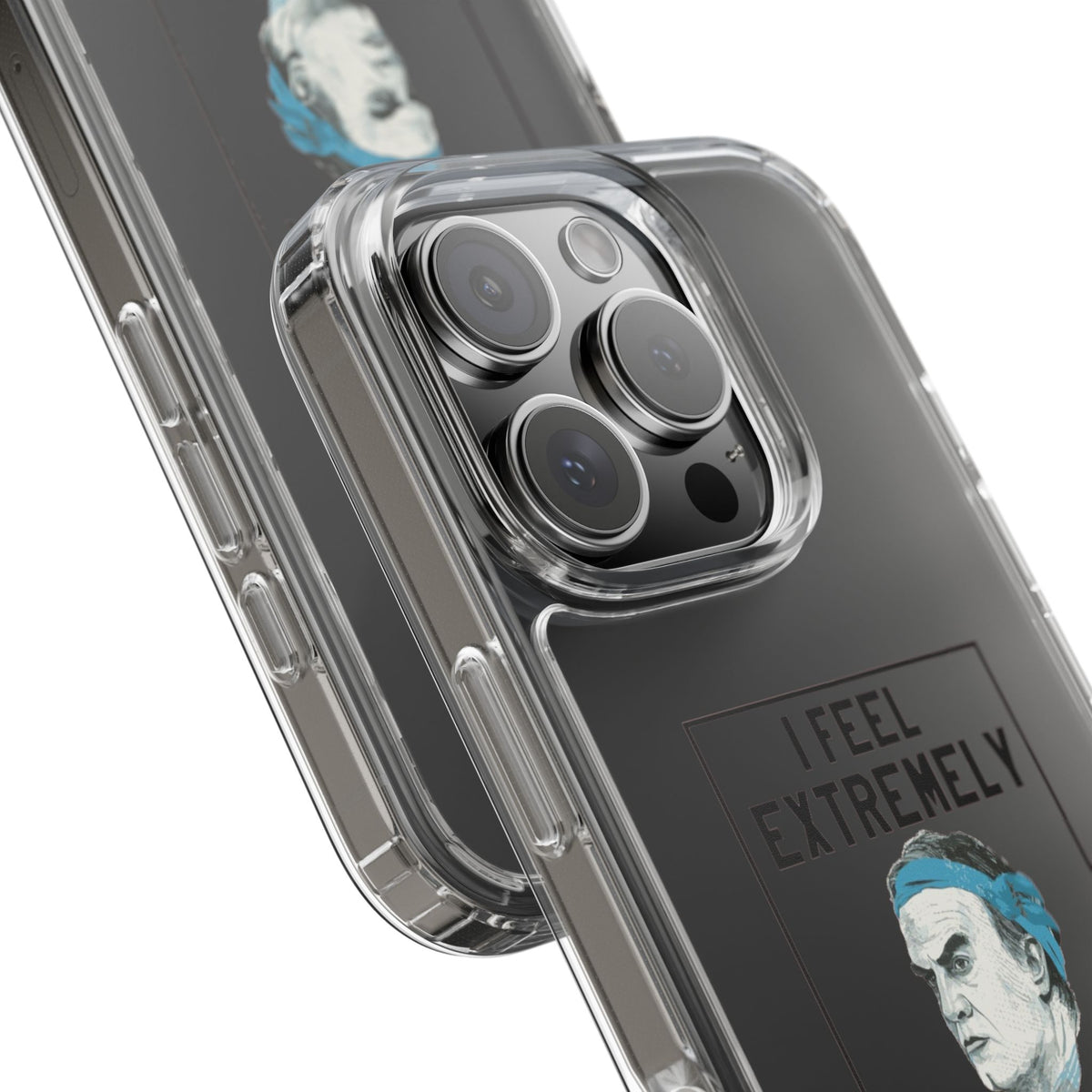 Clear Phone Case - Bielsa I feel Extremely Happy