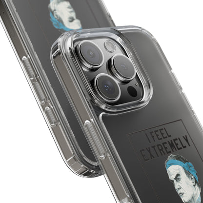 Clear Phone Case - Bielsa I feel Extremely Happy