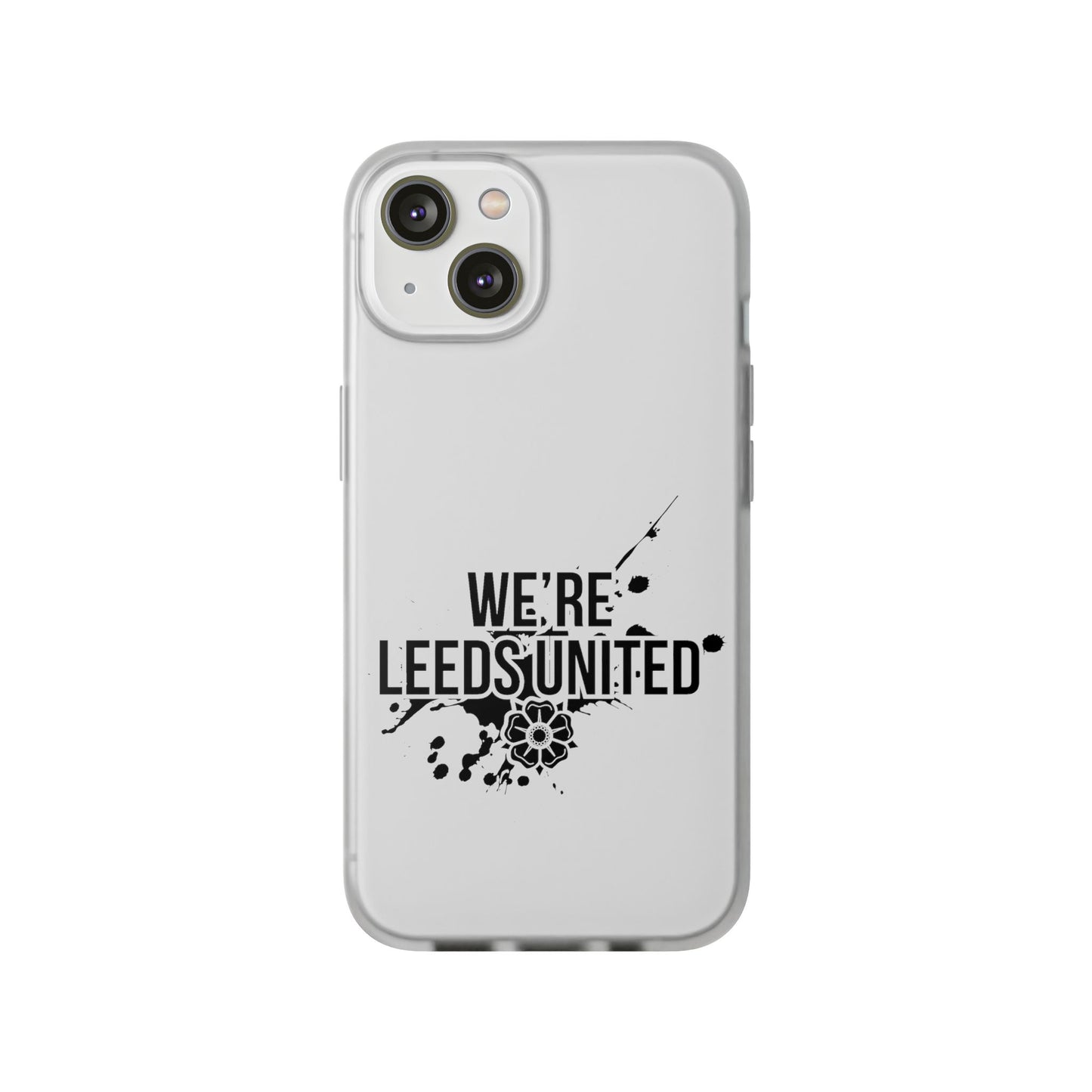 LUFC 'We're Leeds United' Retro  Football: Flexi Case