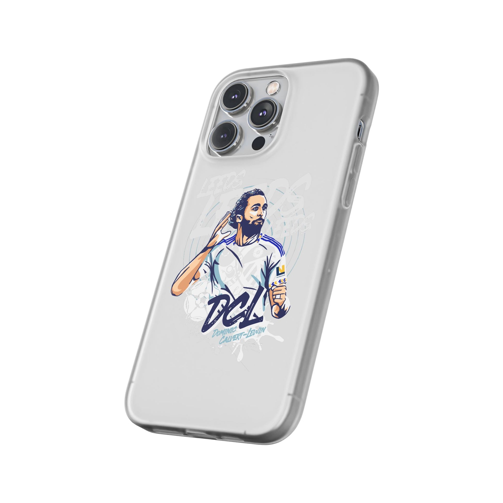 LUFC News “LEEDS: Dominic  Calvert-Lewin” Flexi Case - Lufcnews.co.uk