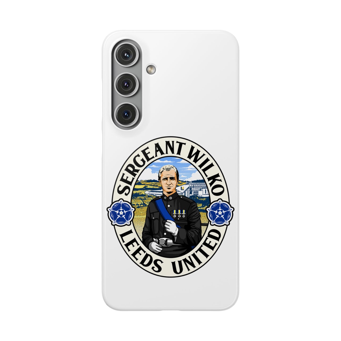 LUFC "SERGEANT WILKO" Leeds  United: Snap Case
