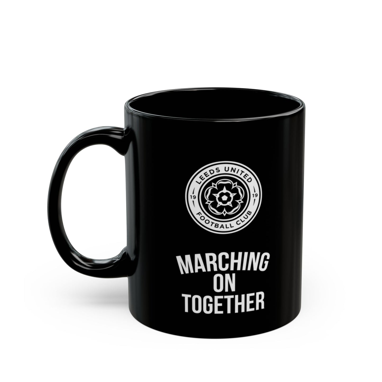 LUFC “Marching On Together"  Mug