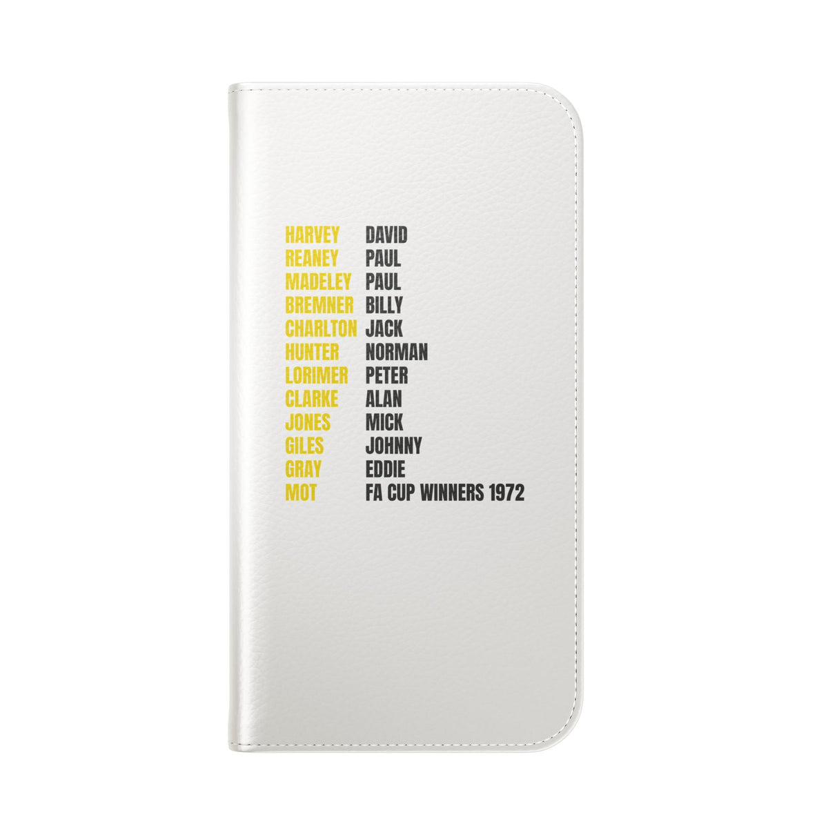 Flip Phone Case - 1972 FA Cup Winners