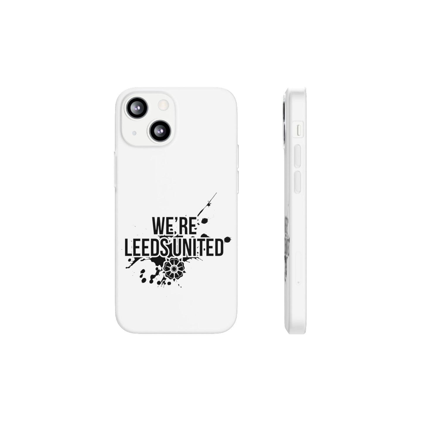 LUFC 'We're Leeds United' Retro  Football: Flexi Case