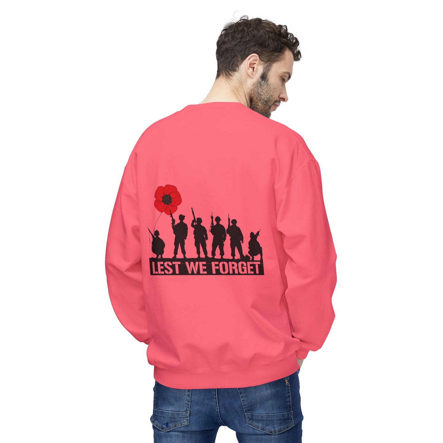 LUFC Remembrance Crewneck  Sweatshirt