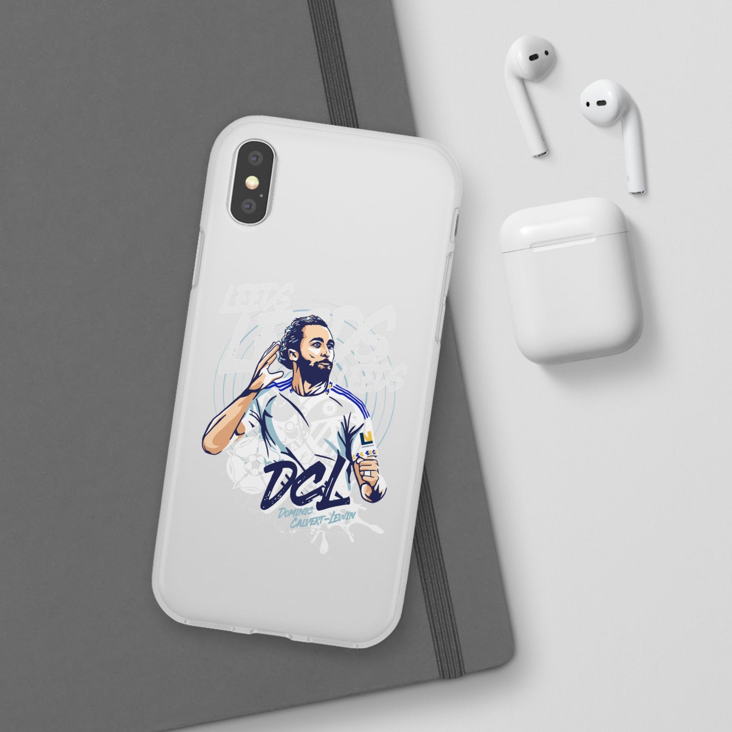LUFC News “LEEDS: Dominic  Calvert-Lewin” Flexi Case - Lufcnews.co.uk