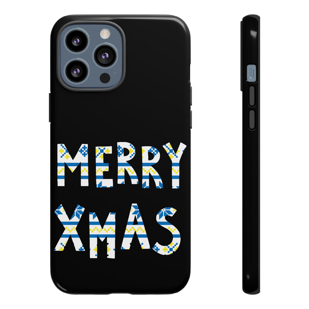 Leeds United 'Merry Xmas' Phone Case: Christmas Edition
