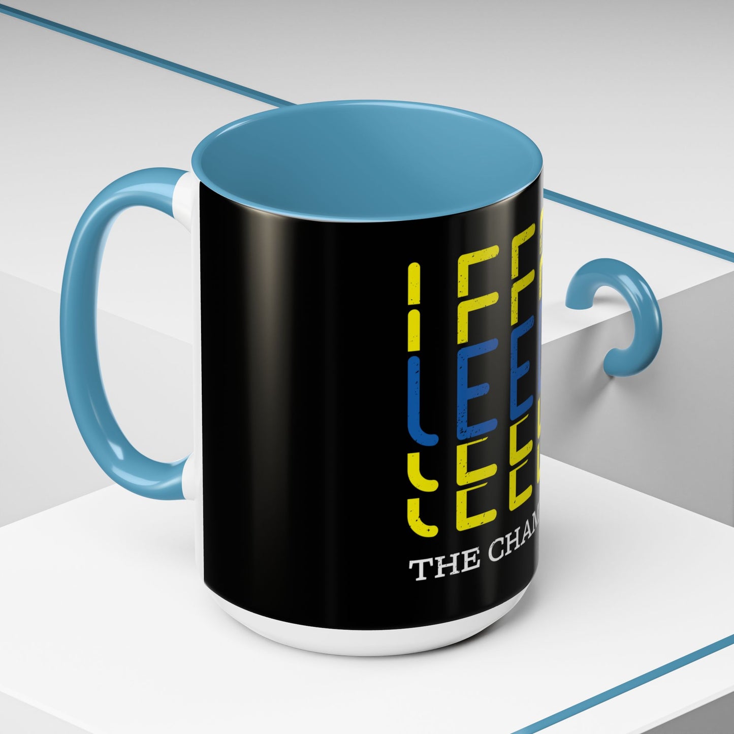 Leeds United “The Champions” Accent  Mug