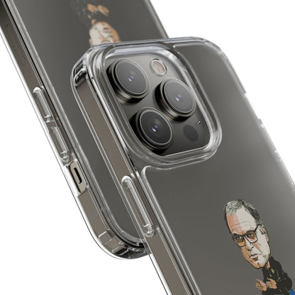 Clear Phone Case - Cartoon Bielsa the Godfather