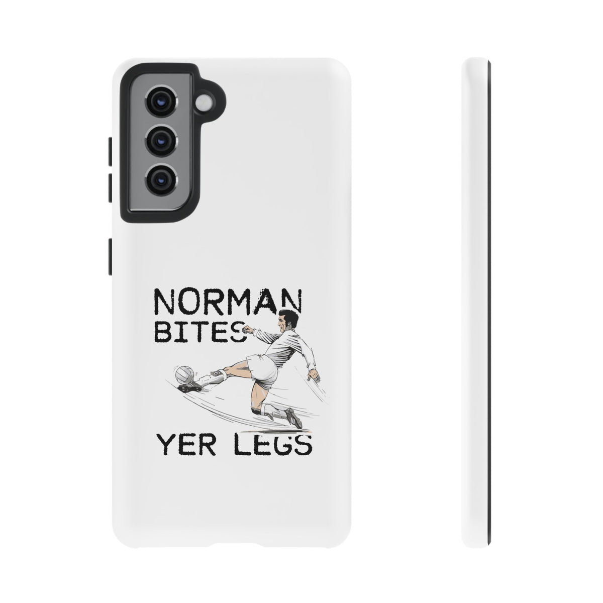Leeds United NORMAN BITES 'YER LEGS' Phone Case