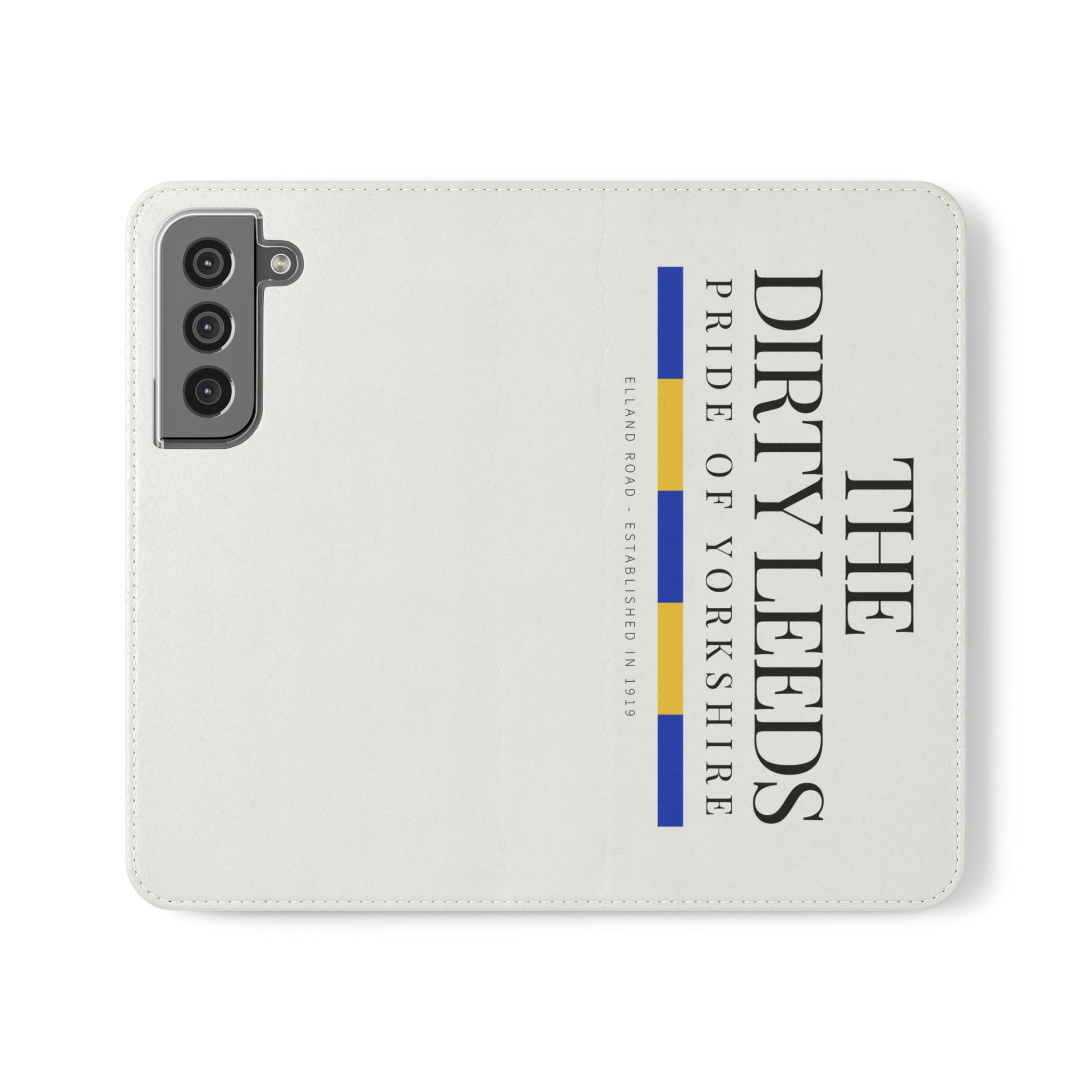 LUFC “The Dirty Leeds: Pride of  Yorkshire” Flip Case Phone Wallet - Lufcnews.co.uk