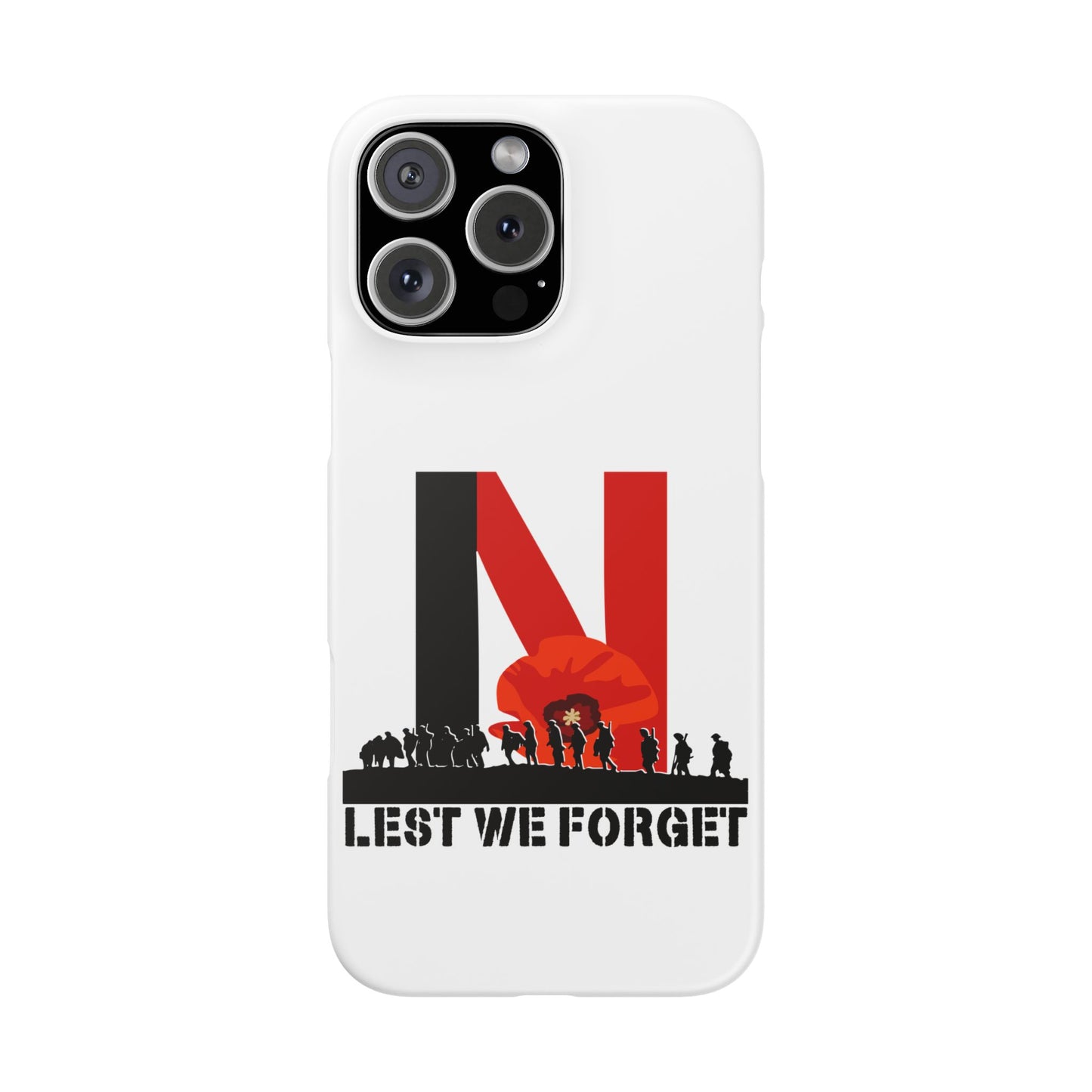 Leeds United "LEST WE FORGET"  Snap Case