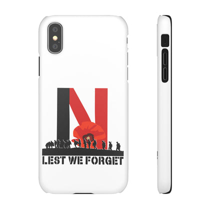 Leeds United "LEST WE FORGET"  Snap Case