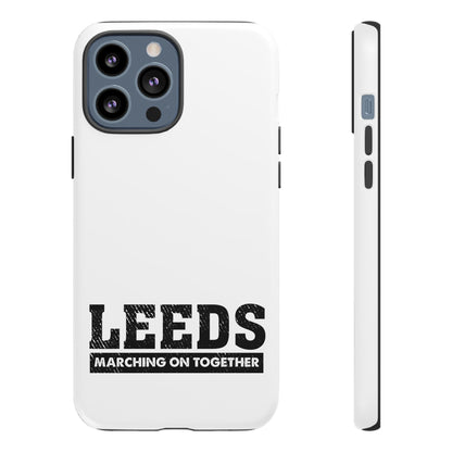 LUFC 'LEEDS: Marching On Together'  Phone Protective Cover - Lufcnews.co.uk