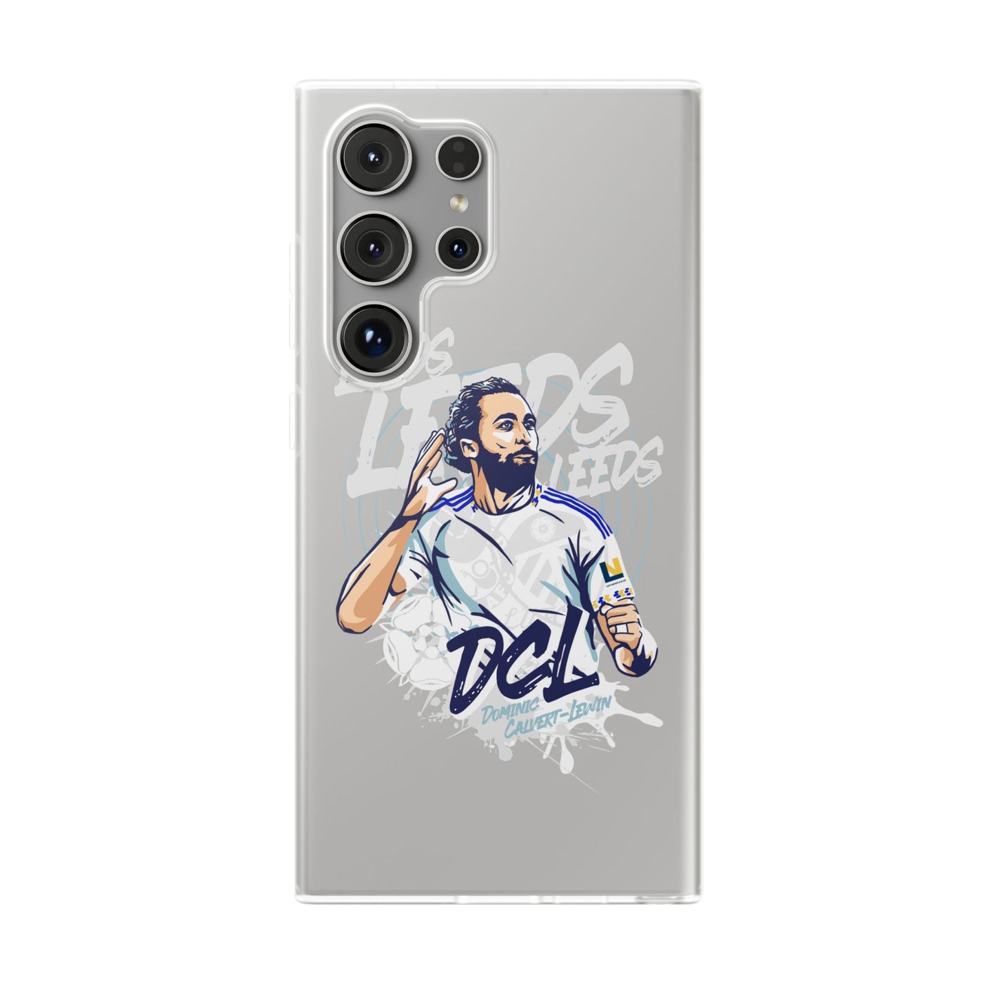 LUFC News “LEEDS: Dominic  Calvert-Lewin” Flexi Case - Lufcnews.co.uk