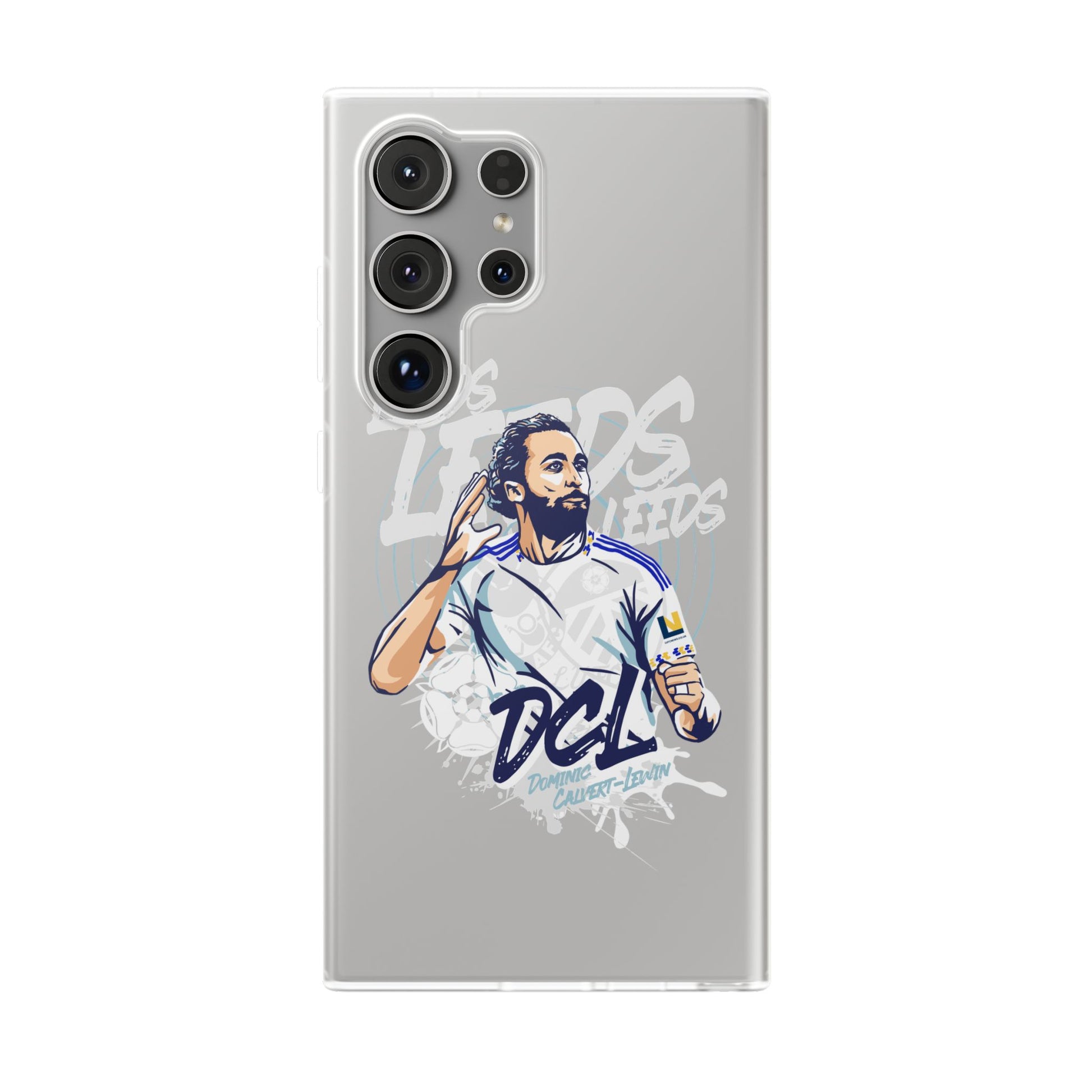 LUFC News “LEEDS: Dominic  Calvert-Lewin” Flexi Case - Lufcnews.co.uk