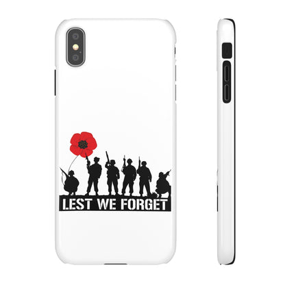 Leeds United "LEST WE FORGET"  Snap Case