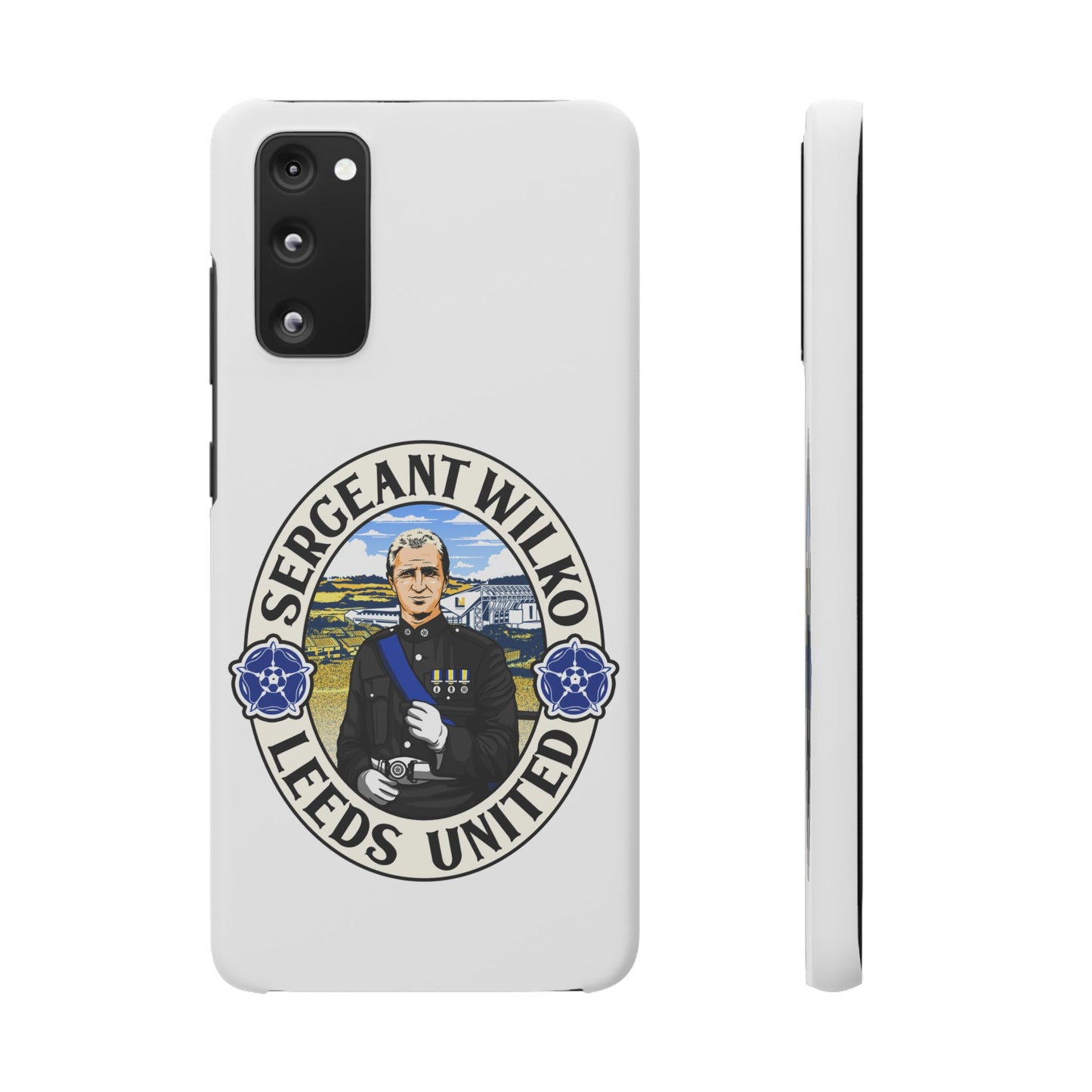LUFC "SERGEANT WILKO" Leeds  United: Snap Case