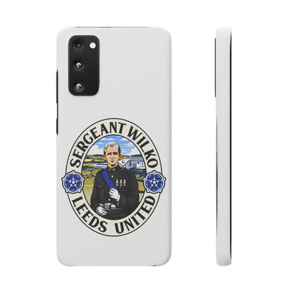 LUFC "SERGEANT WILKO" Leeds  United: Snap Case