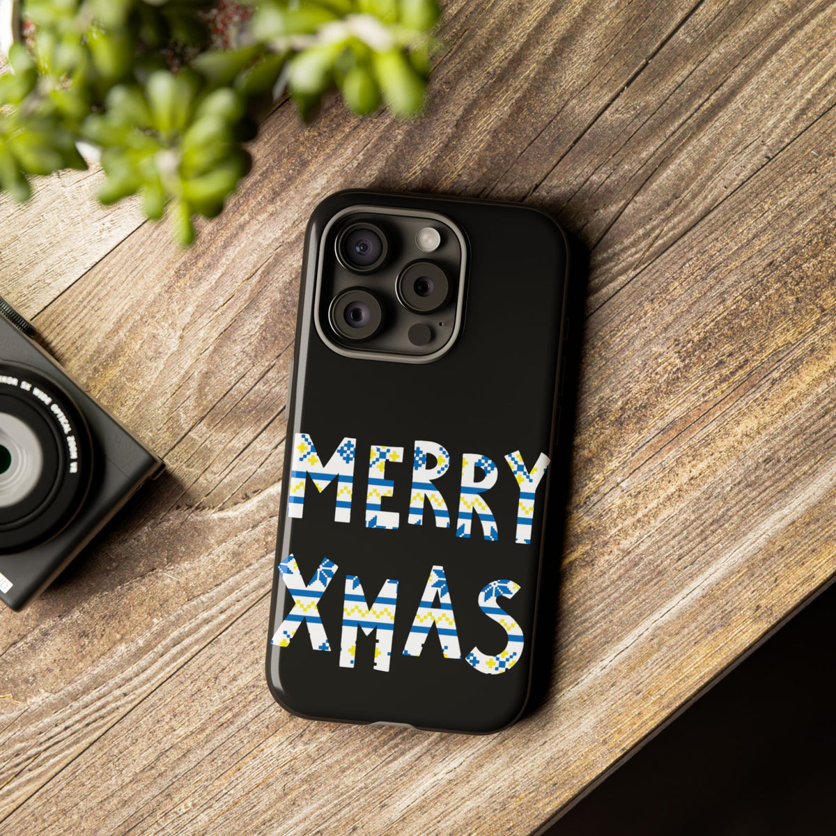 Leeds United 'Merry Xmas' Phone Case: Christmas Edition
