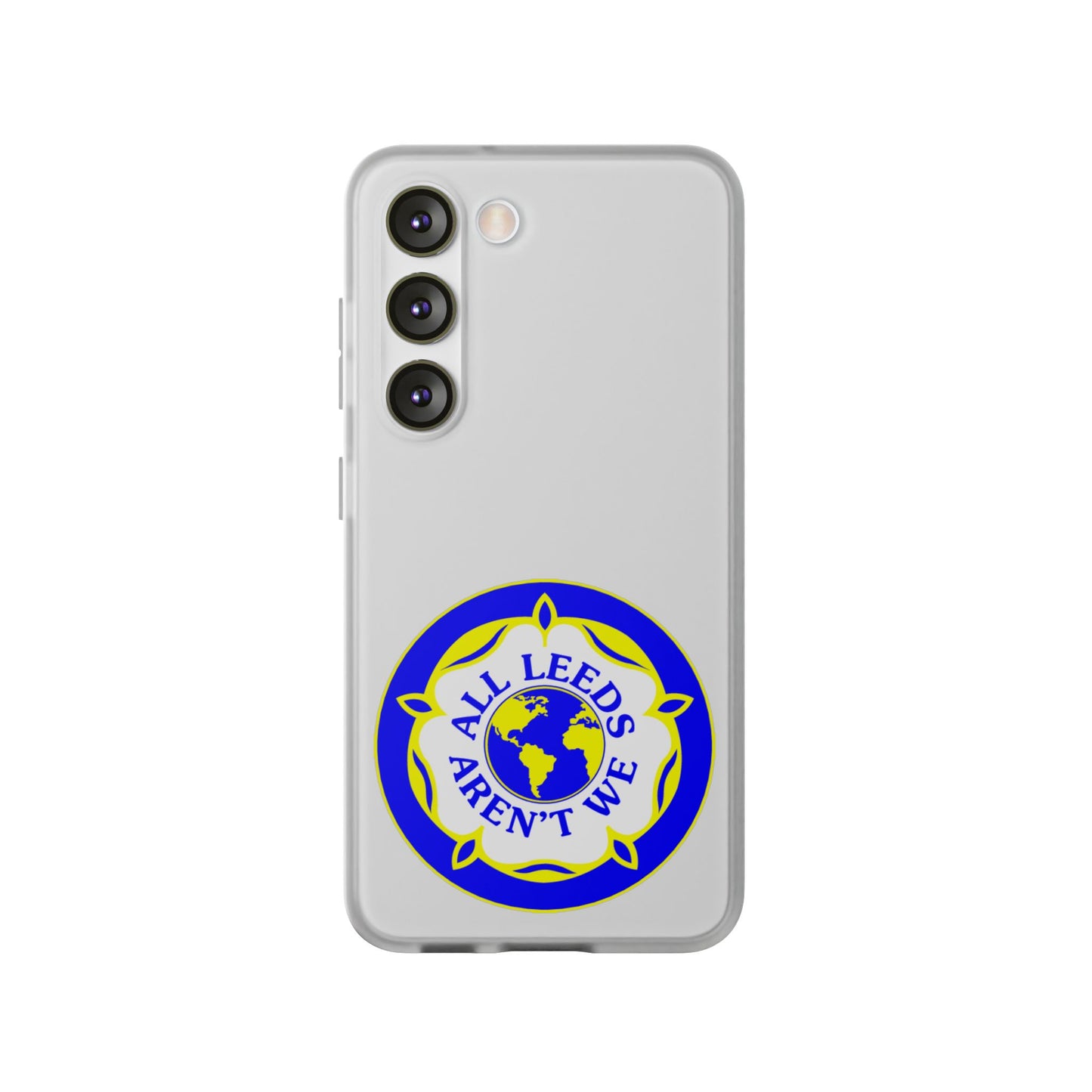 LUFC 'All Leeds Aren't We' Retro  Football: Flexi Case