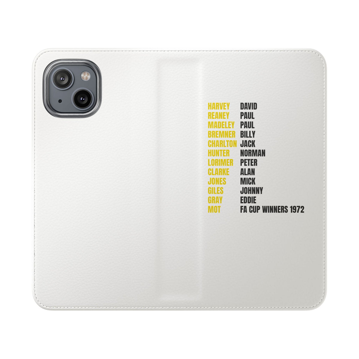 Flip Phone Case - 1972 FA Cup Winners