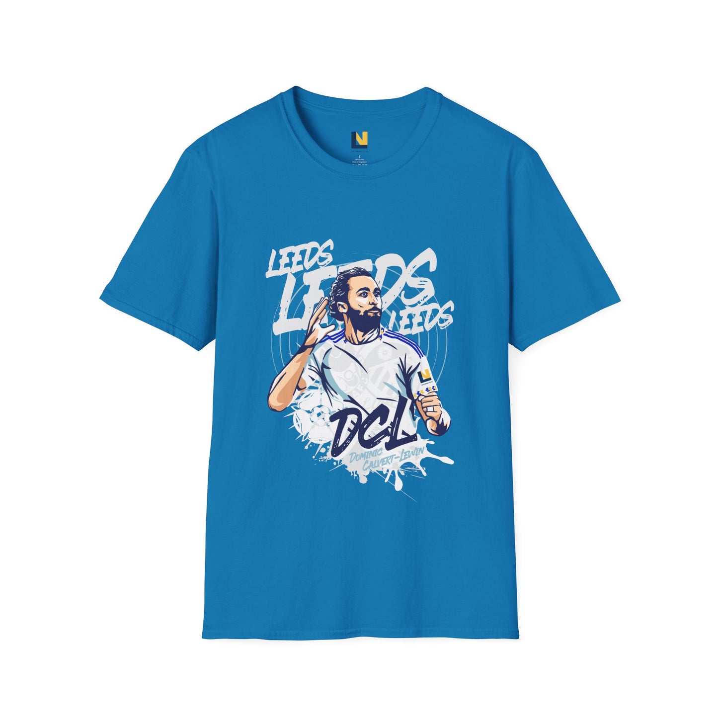 LUFC Pride Tee “LEEDS: Dominic  Calvert-Lewin” T-Shirt - Lufcnews.co.uk