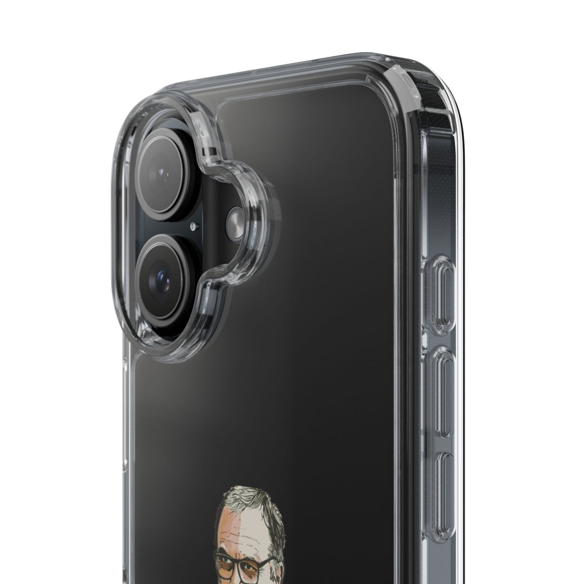 Clear Phone Case - Cartoon Bielsa the Godfather