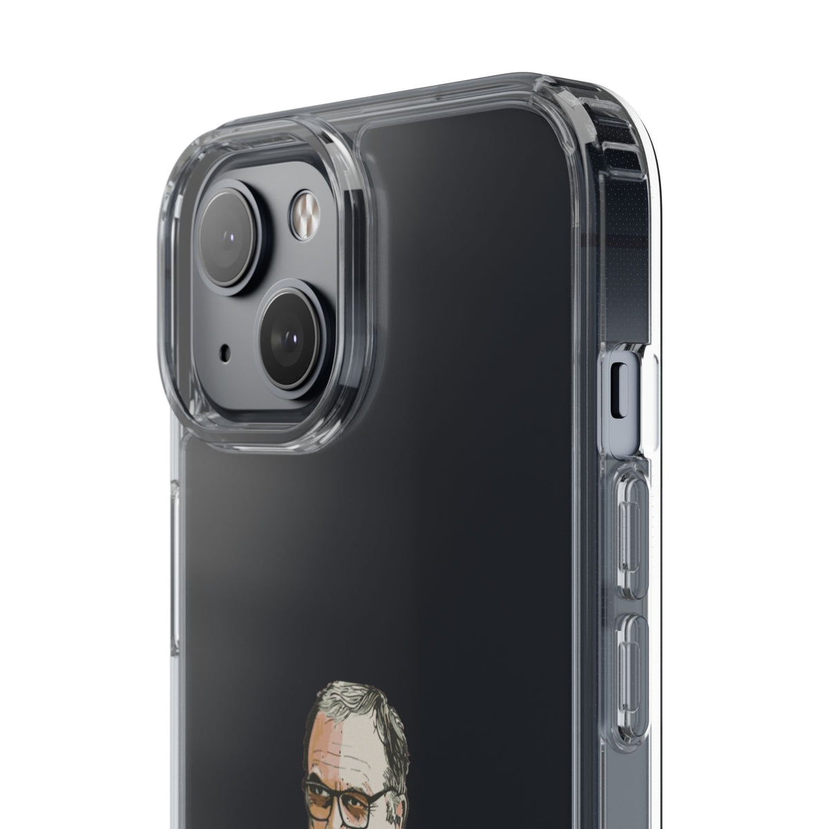 Clear Phone Case - Cartoon Bielsa the Godfather
