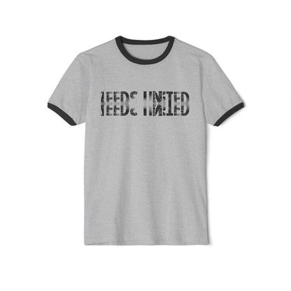 Leeds United Vintage Ringer Tee:  Unisex Retro Edition