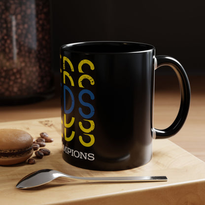 Leeds United “The Champions” Accent  Mug