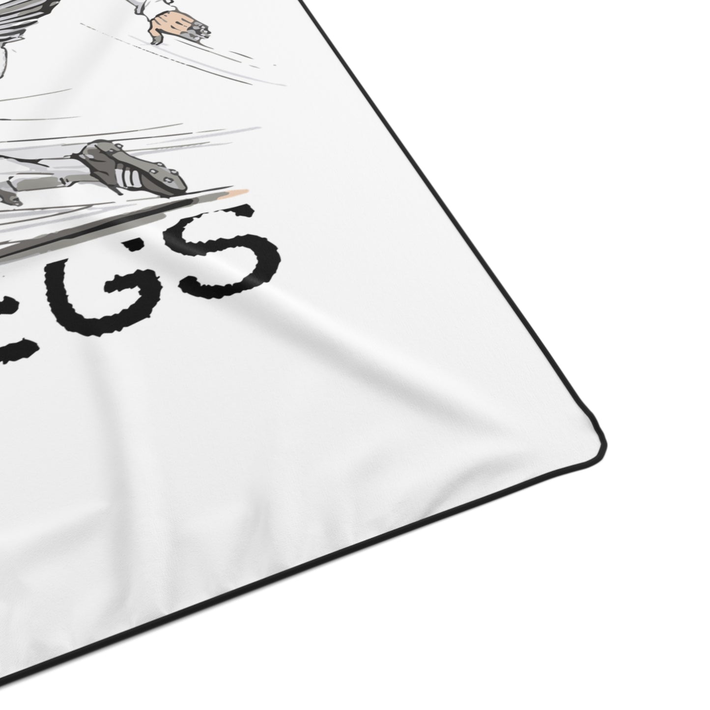 LUFC “Norman Bites Yer Legs”  Remembrance Day Snuggle Blanket:  Cozy Tribute to a Leeds Legend