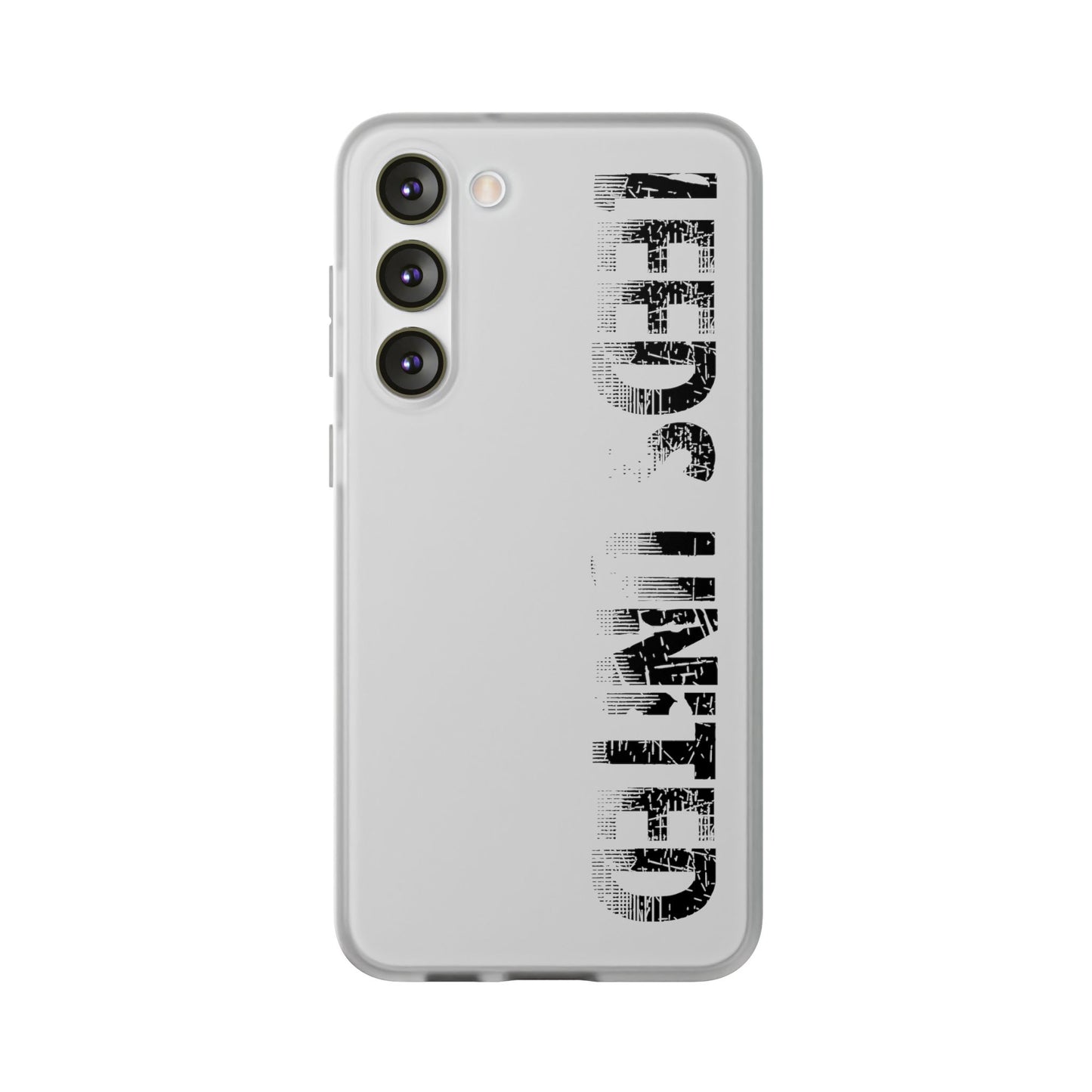 LUFC 'LEEDS UNITED' Retro  Football: Flexi Case