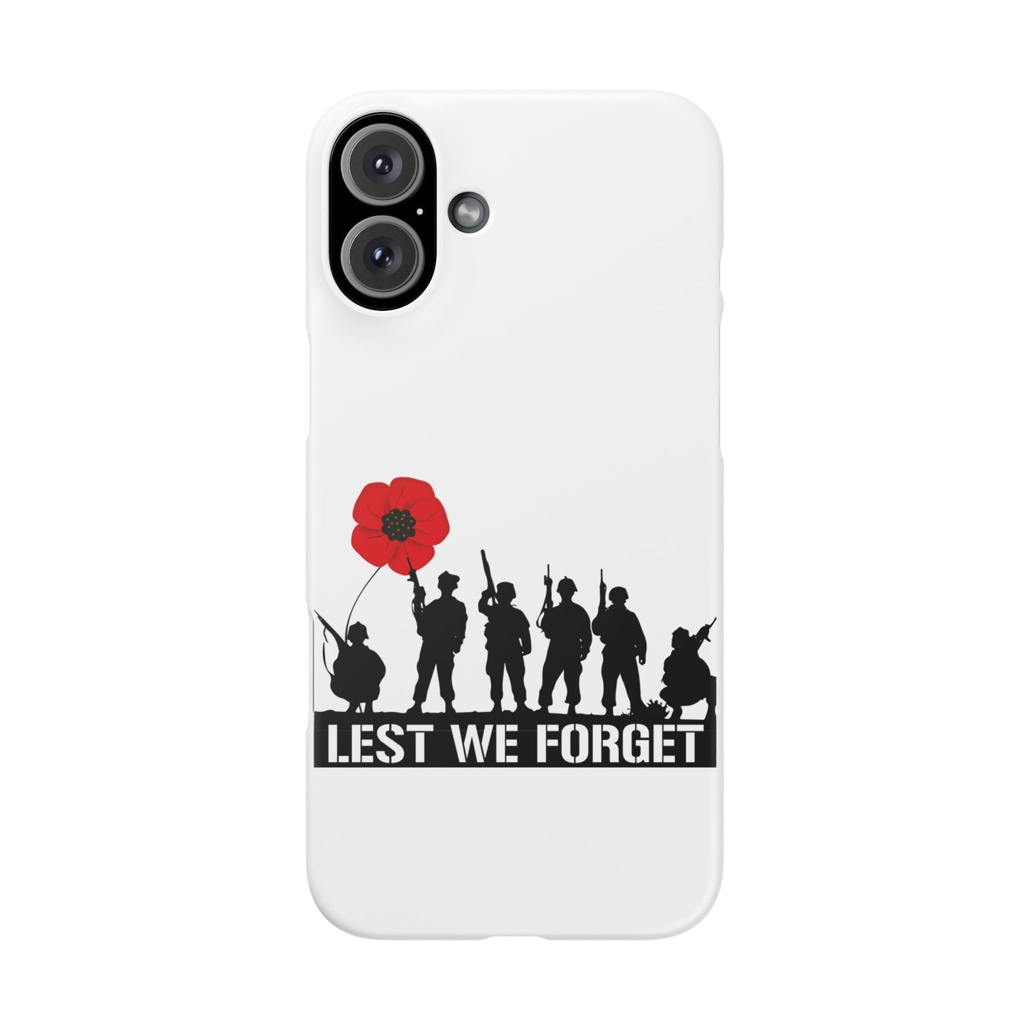 Leeds United "LEST WE FORGET"  Snap Case