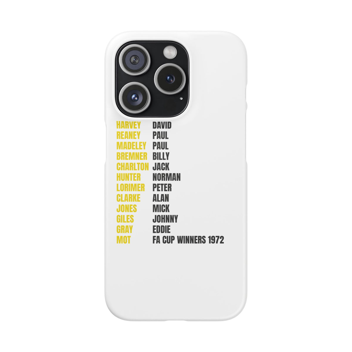 Snap Phone Case - 1972 FA Cup Winners