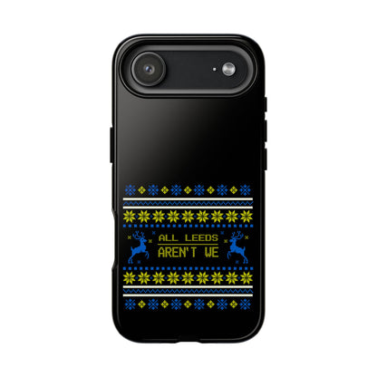 LUFC 'All Leeds Aren't We' Phone  Case: Christmas Edition