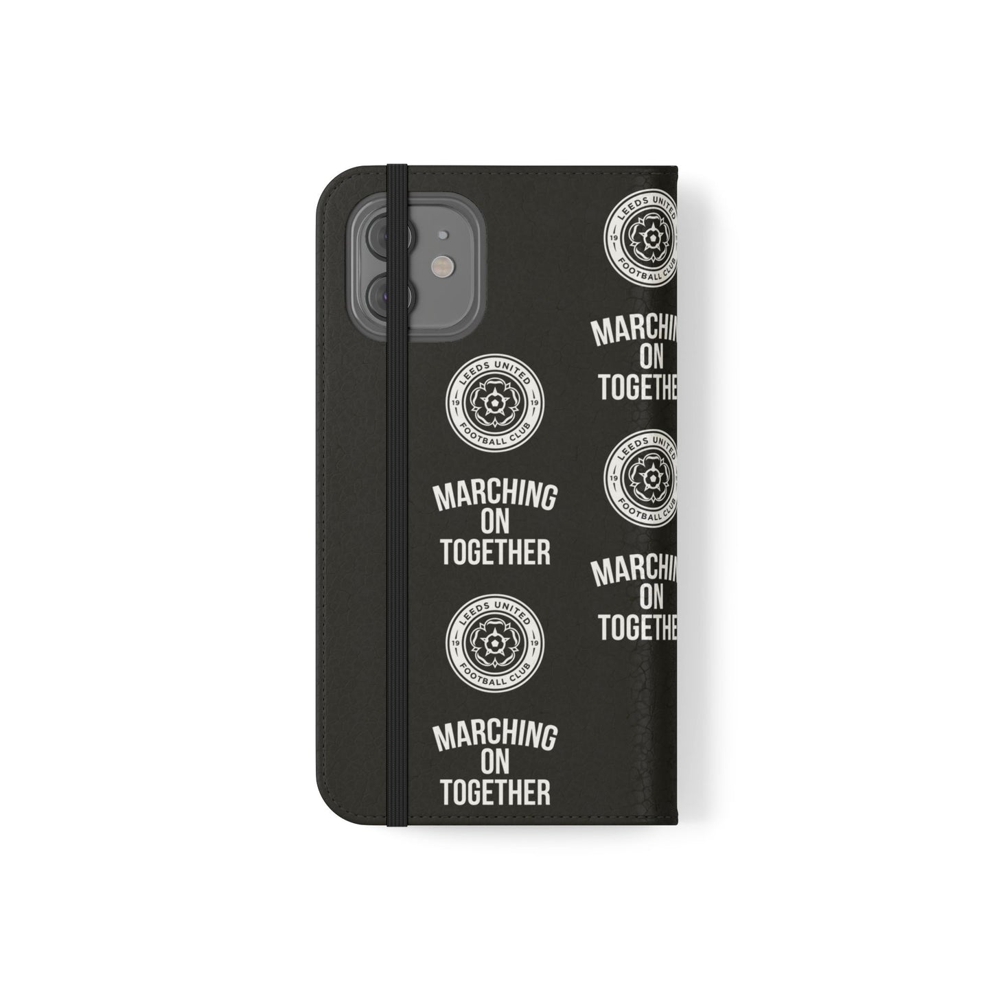 Leeds United "Marching On  Together" Flip Case Phone Wallet