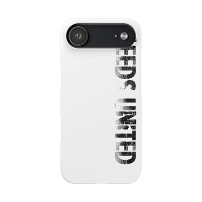 04 Snap Phone Case — "All Leeds Aren't We" Blue & Yellow Emblem