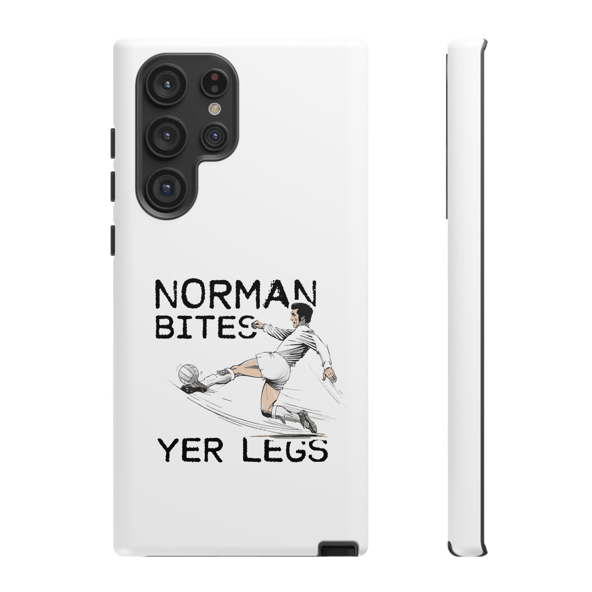 Leeds United NORMAN BITES 'YER LEGS' Phone Case
