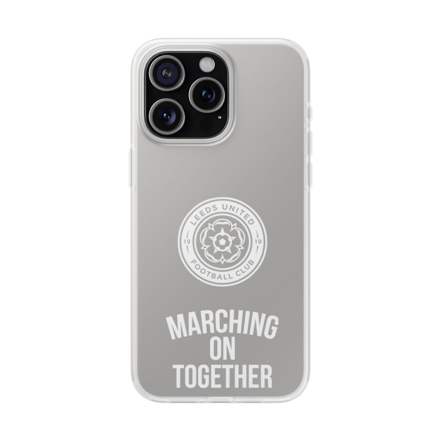 LUFC 'MARCHING ON TOGETHER' Flexi Case