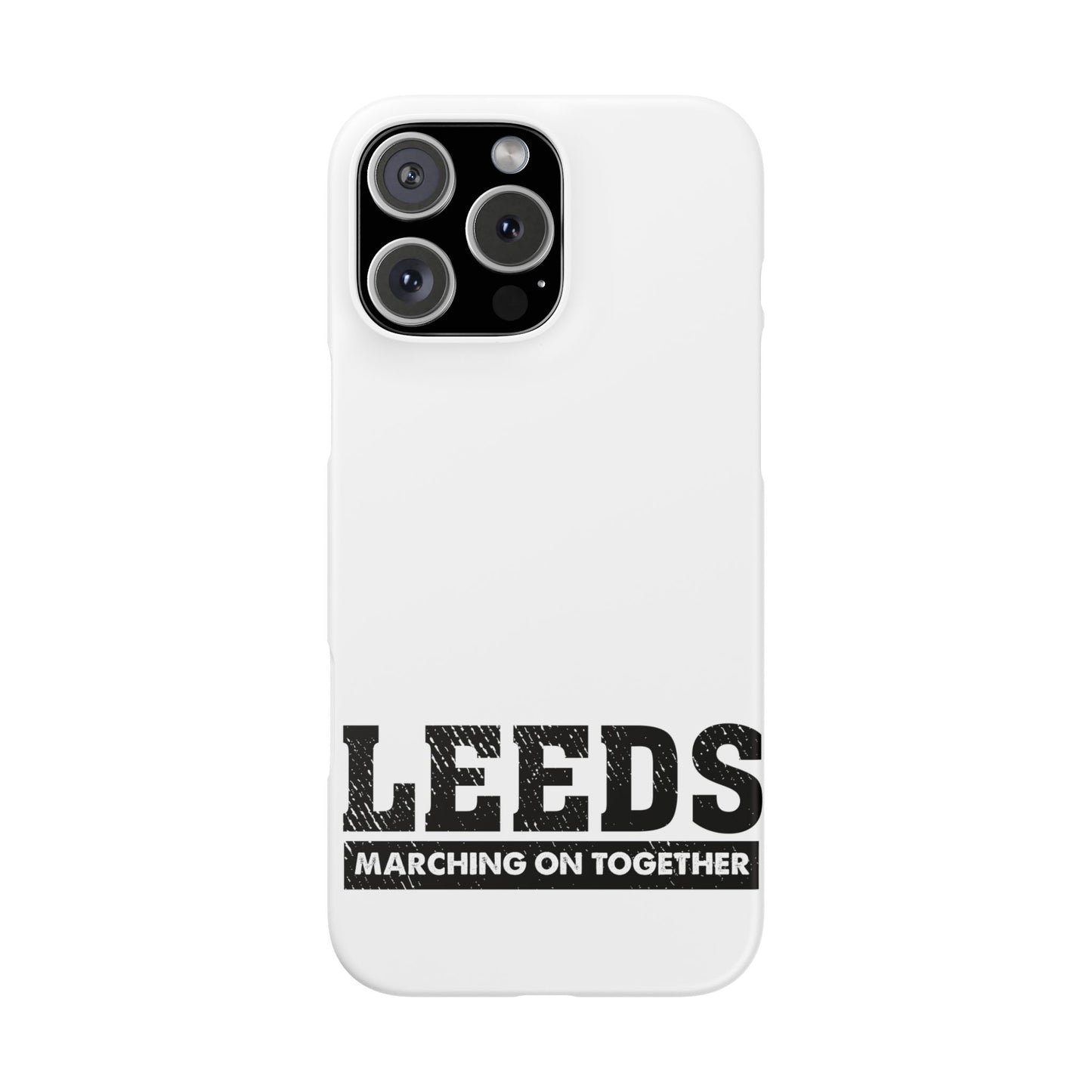 LEEDS "Marching On Together" Snap  Case