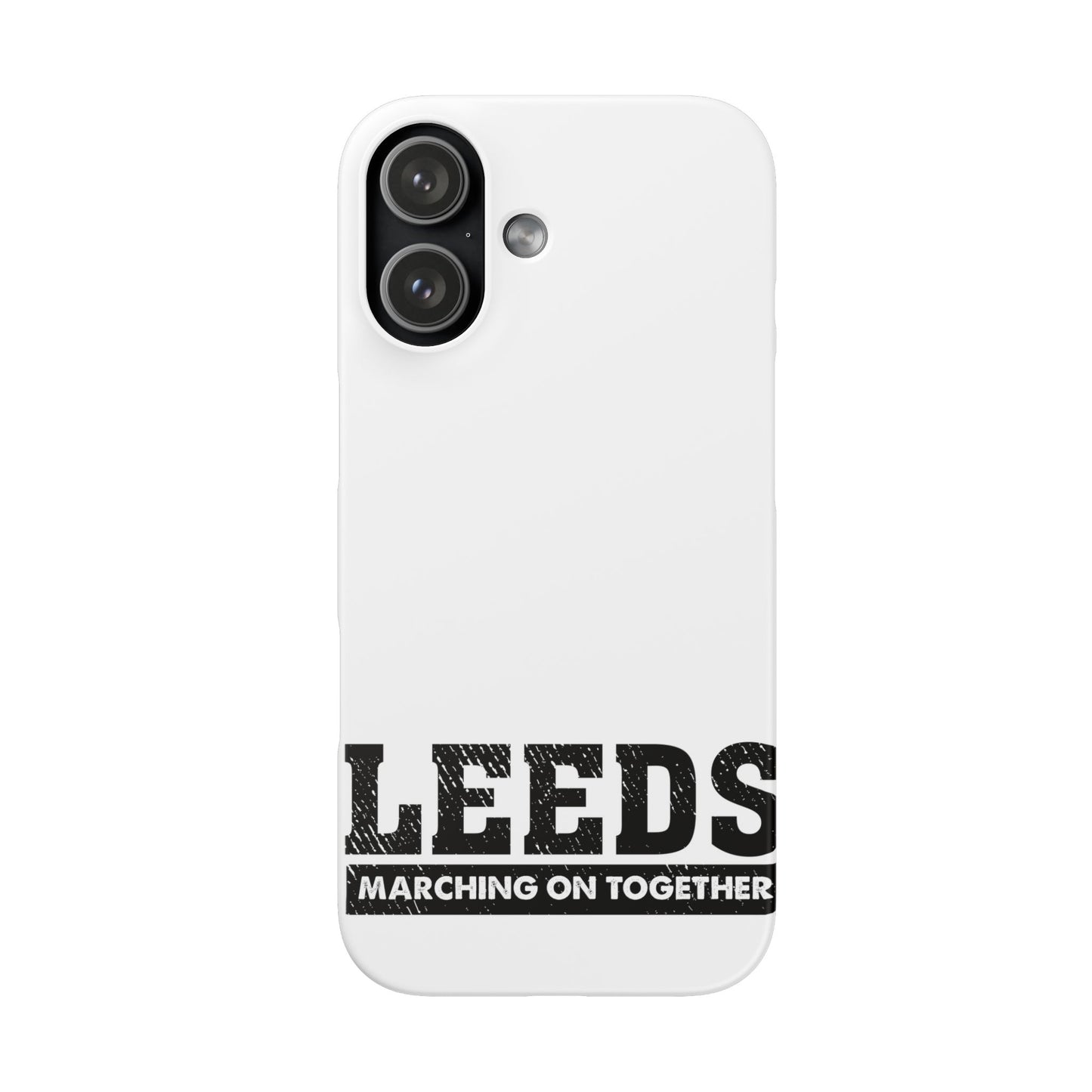 LEEDS "Marching On Together" Snap  Case