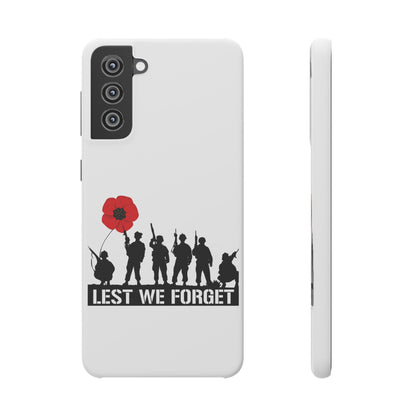 Leeds United "LEST WE FORGET"  Snap Case