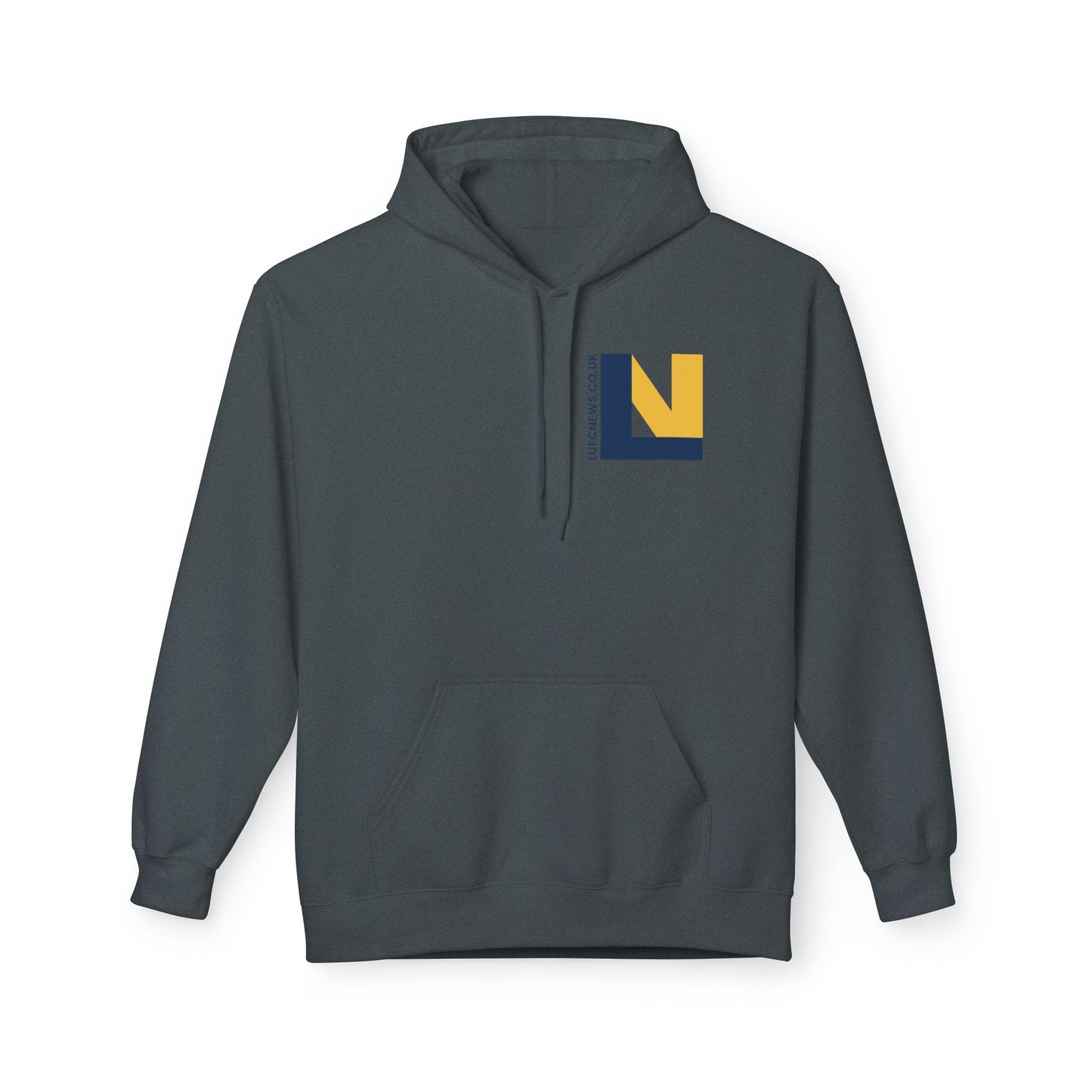LUFC Softstyle Fleece Hoodie  Midweight Unisex