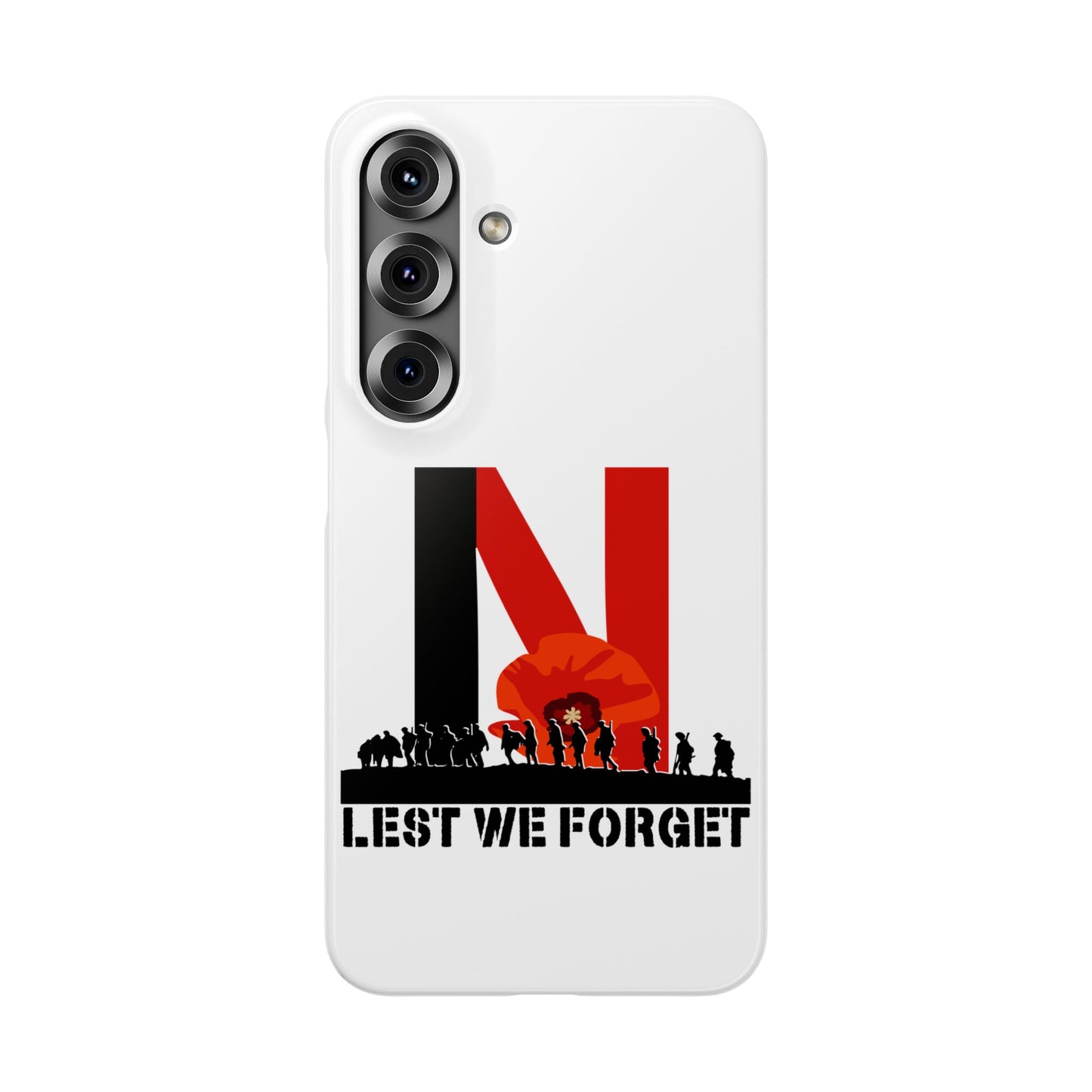 Leeds United "LEST WE FORGET"  Snap Case