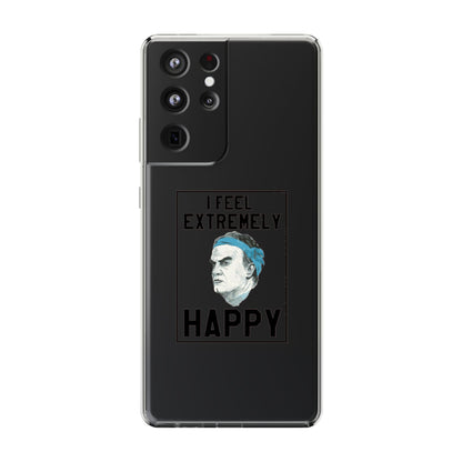 Clear Phone Case - Bielsa I feel Extremely Happy