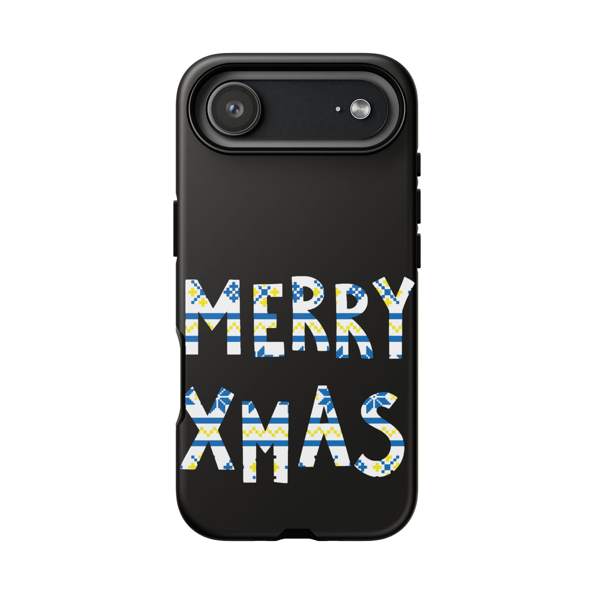 Leeds United 'Merry Xmas' Phone Case: Christmas Edition
