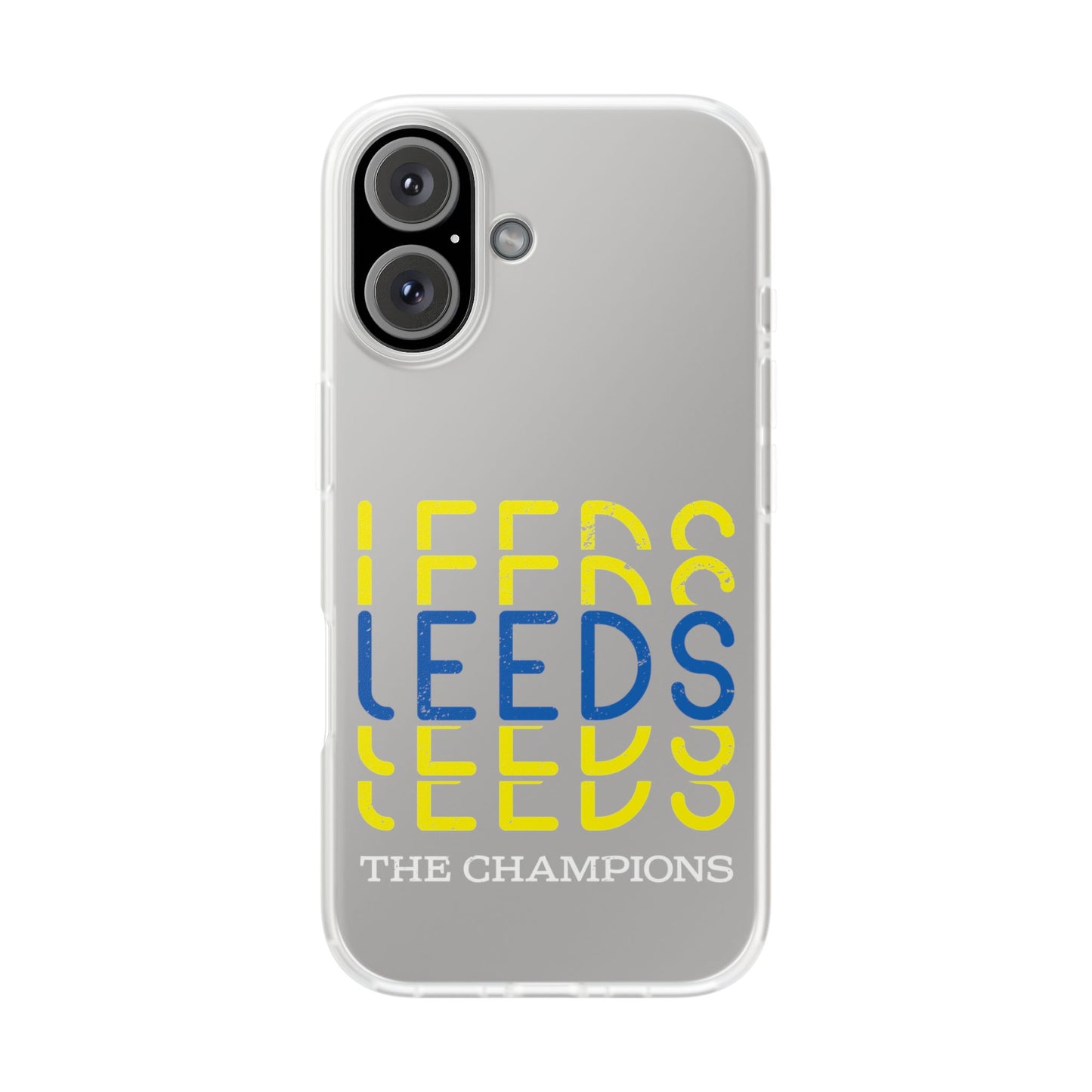 LUFC 'LEEDS The Champions' Flexi  Case
